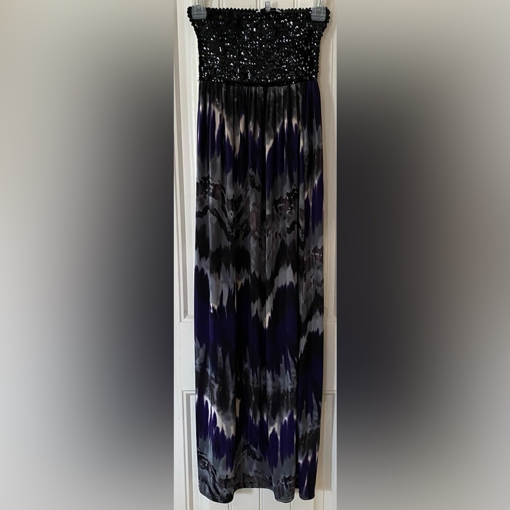 New Look tube sequins maxi dress